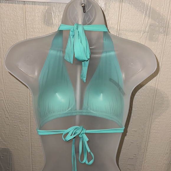 Bikini top teal color - Picture 2 of 4